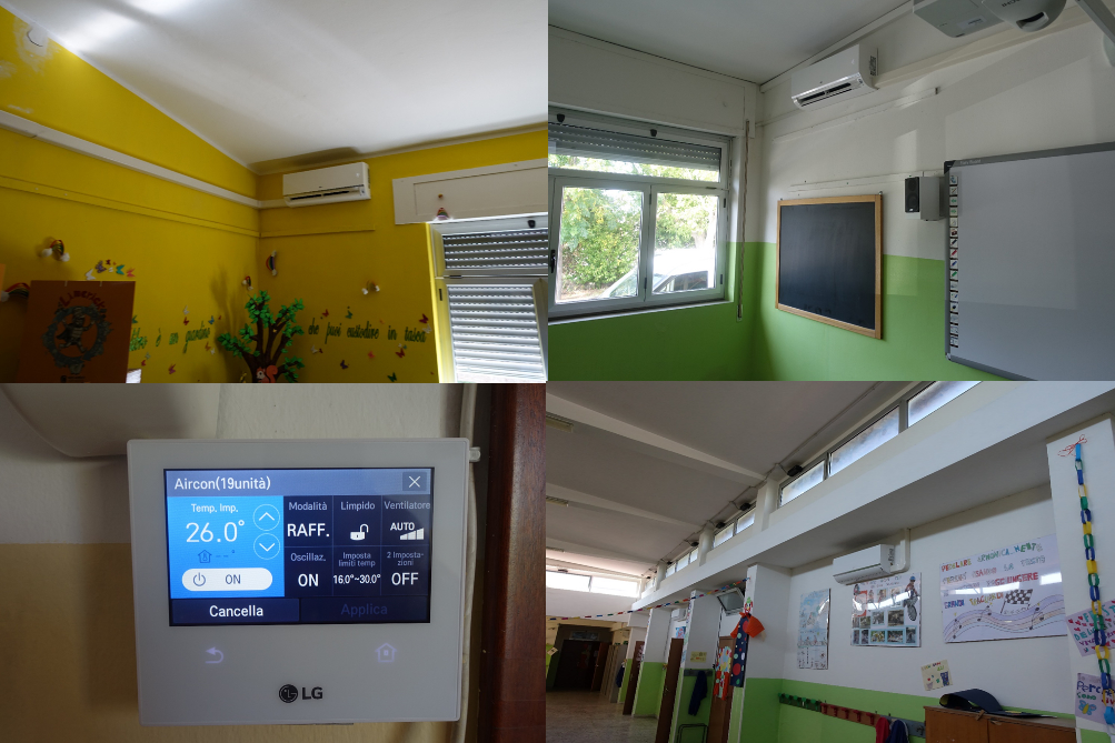 Efficientamento energetico edificio scolastico